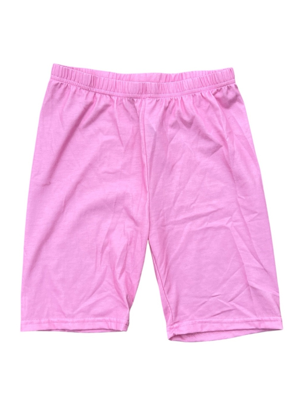 SHEIN Pink Elastic-Waist Kids Shorts Size 12